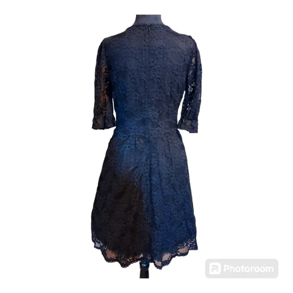 Betsey Johnson Black Lace Dress - Picture 2 of 8